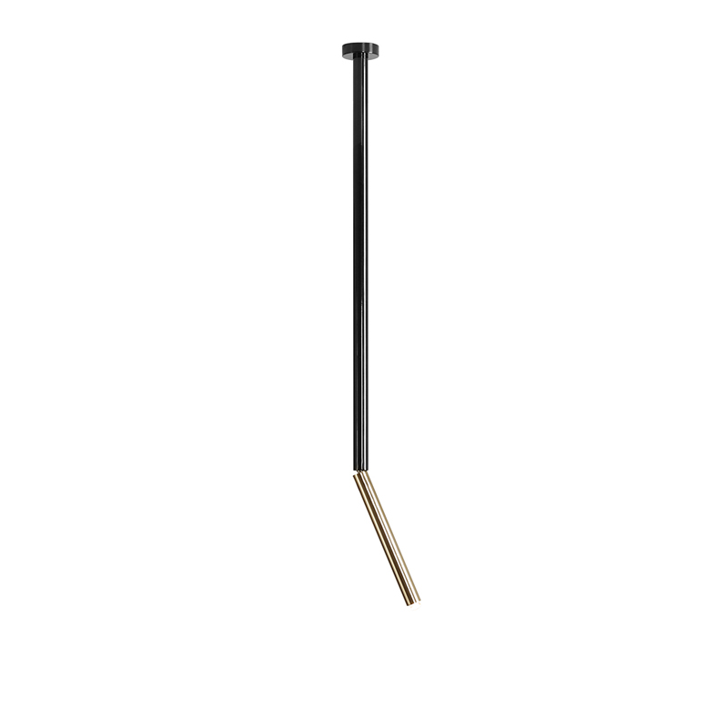 Lubinis šviestuvas STICK BLACK L